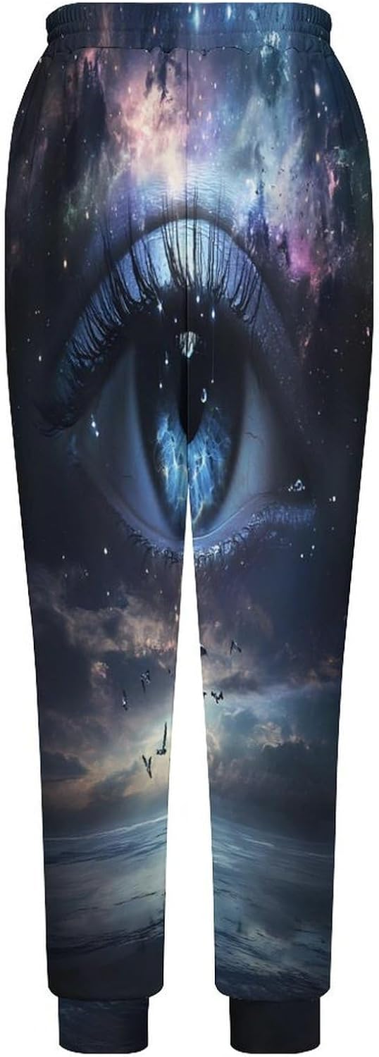 Angels-Tears Bird Men's Pants Athletic Workout Sweatpants Jogger Casual Pant for Sports Home