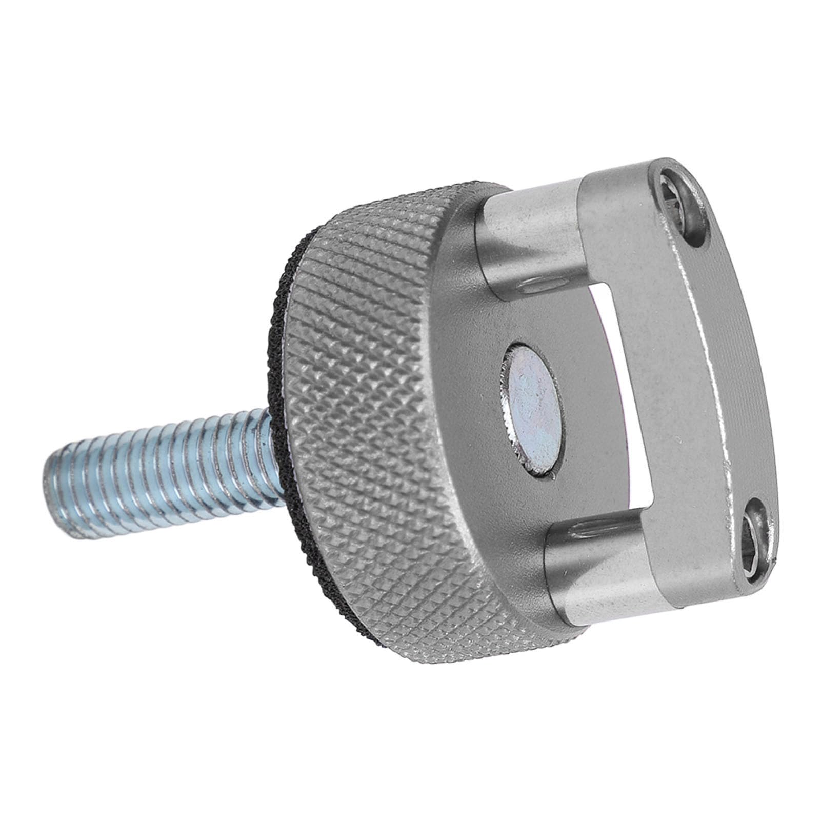 Fabater Hardtop-Schnellverschluss-Rändelschraube, M8 1,25 Gewinde, Stahl-Billet-Aluminium, Integrierter D-Ring, Schnellspannschrauben für Bronco 2dr 4dr ab 2021 (Silver)