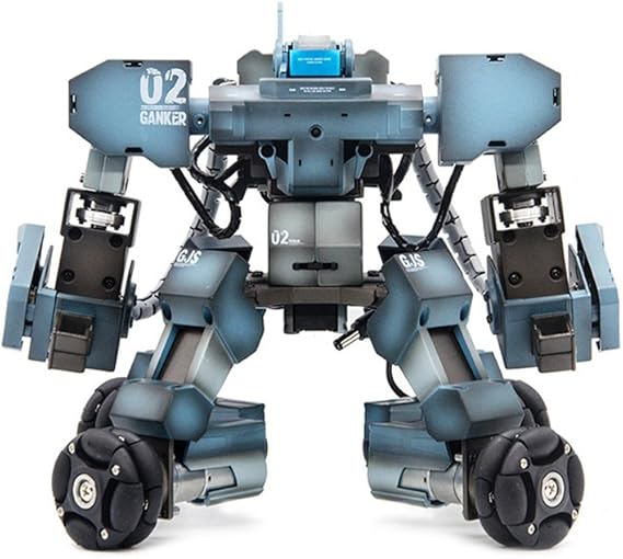 Amazon ロボット ラジコン 対戦 Ganker Blue バトル おもちゃ プレゼント 誕生日 クリスマス 子供 日本語マニュアル付き 日本国内正規品 改造対戦型トイ おもちゃ