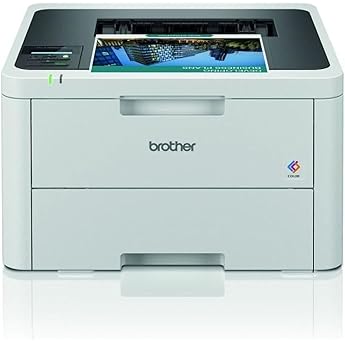 Brother HL-L3220CWE Eco Pro - Compact Colour LED Printer with Wi-Fi, up to 18 ppm Print Speed, 5GHz WLAN and USB, 250 Sheets 