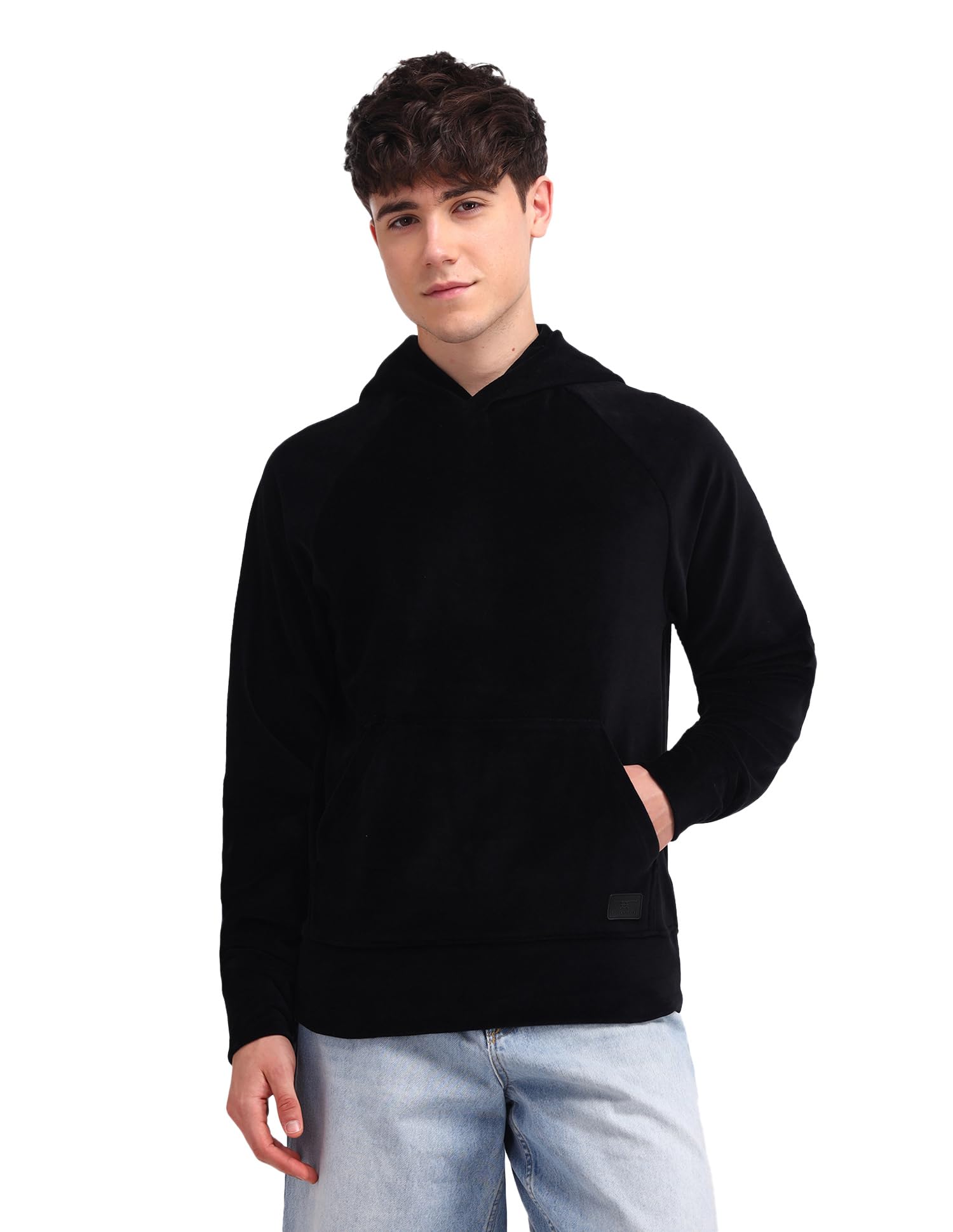flying machine Men's Relaxed Fit Sweatshirt| Solid-picture-18