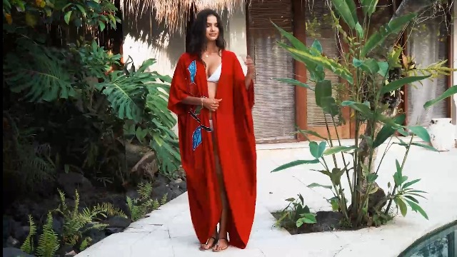 Pantalon De Plage Femme Ouvert Sur L’avant Vert | GEMO