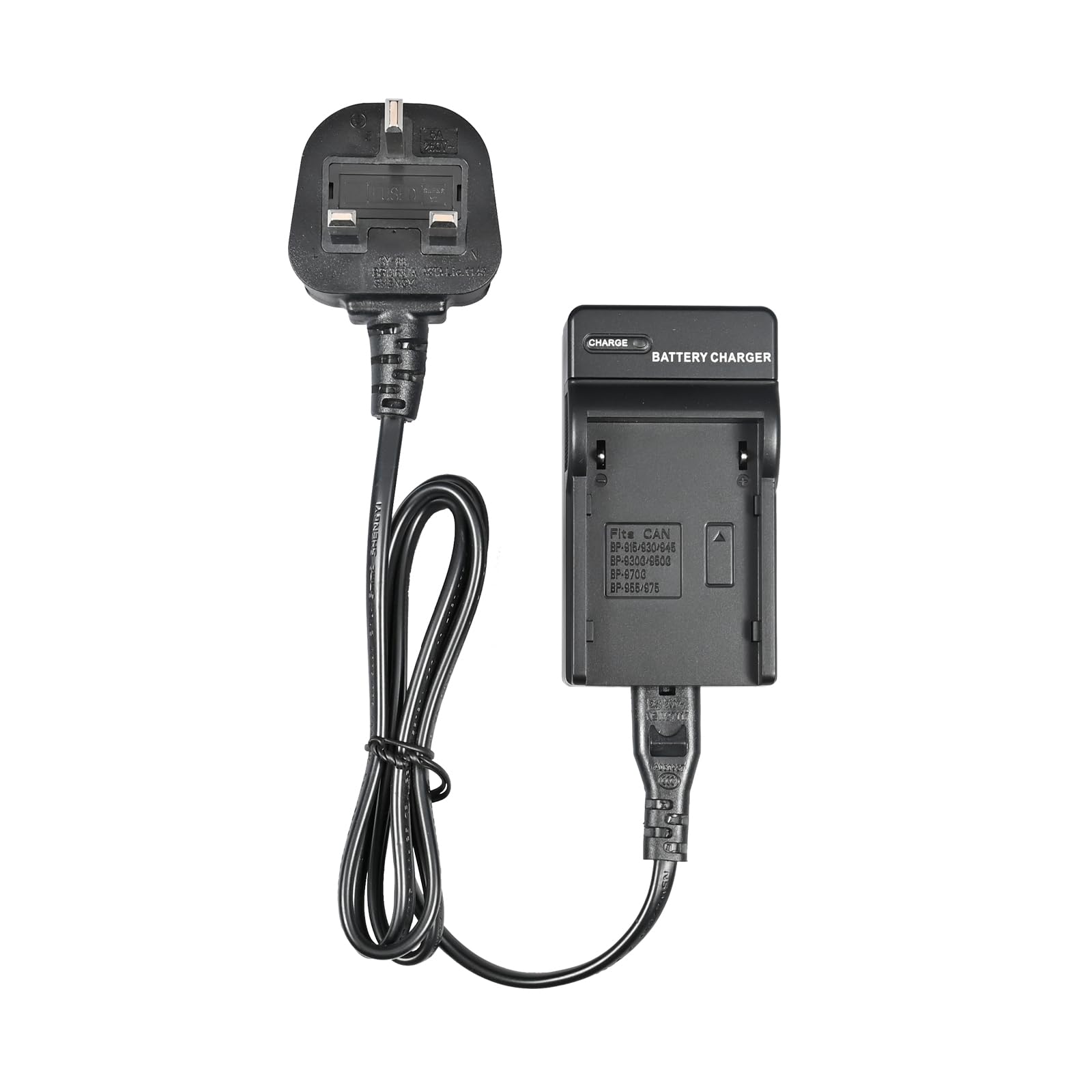 DSTE 2 x BP-970G batteria ricaricabile Li-ion + DC25U viaggio e Adattatore caricabatterie da auto per Canon BP-975, XLH1, XHG1, XHA1, XL2, XM2, XH G1S, XH A1S, XL H1S, XL H1A, XF305, XF300, XF105, XF100 Fotocamera digitale