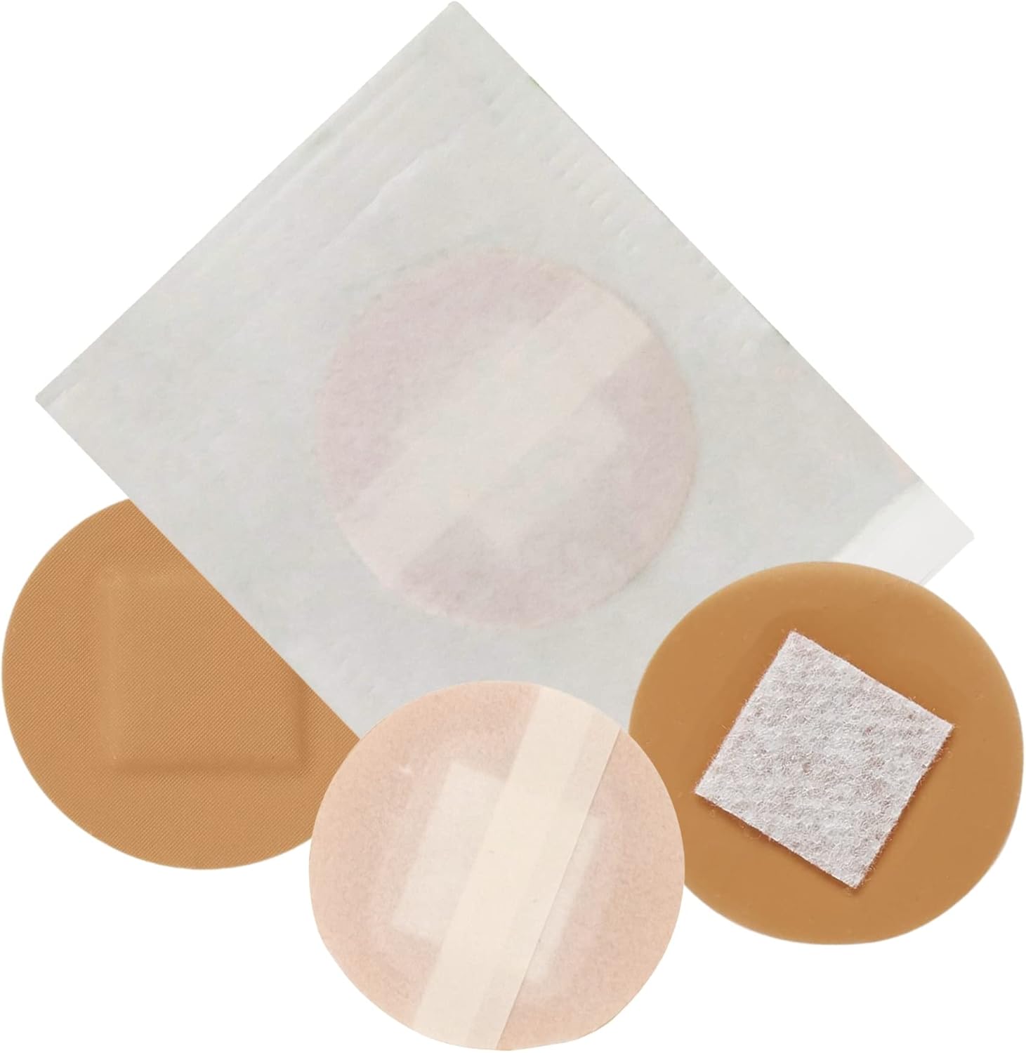 200 Spot Bandages Small Sheer Plastic Adhesive Dot Bandages