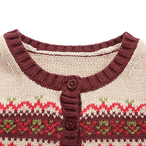 Richie House Little Girls' Lovely Cardigan Sweater Size 3m-12m Rh08514
