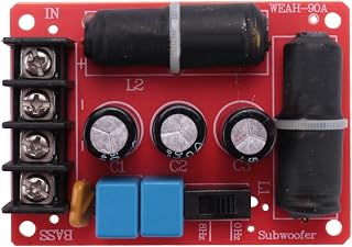 Mautacly Pure Bass Subwoofer Second-Order Crossover Speaker Frequency Divider DIY Home Theater