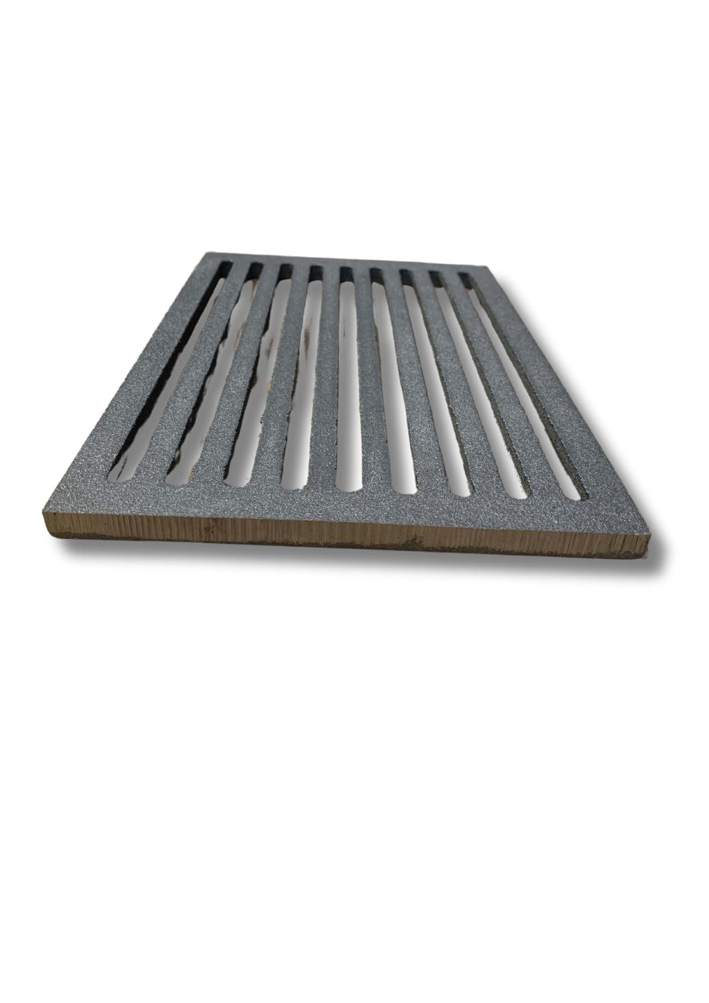 Griglia in ghisa per cenere, 29 x 18,2 cm, per camini e stufe a legna