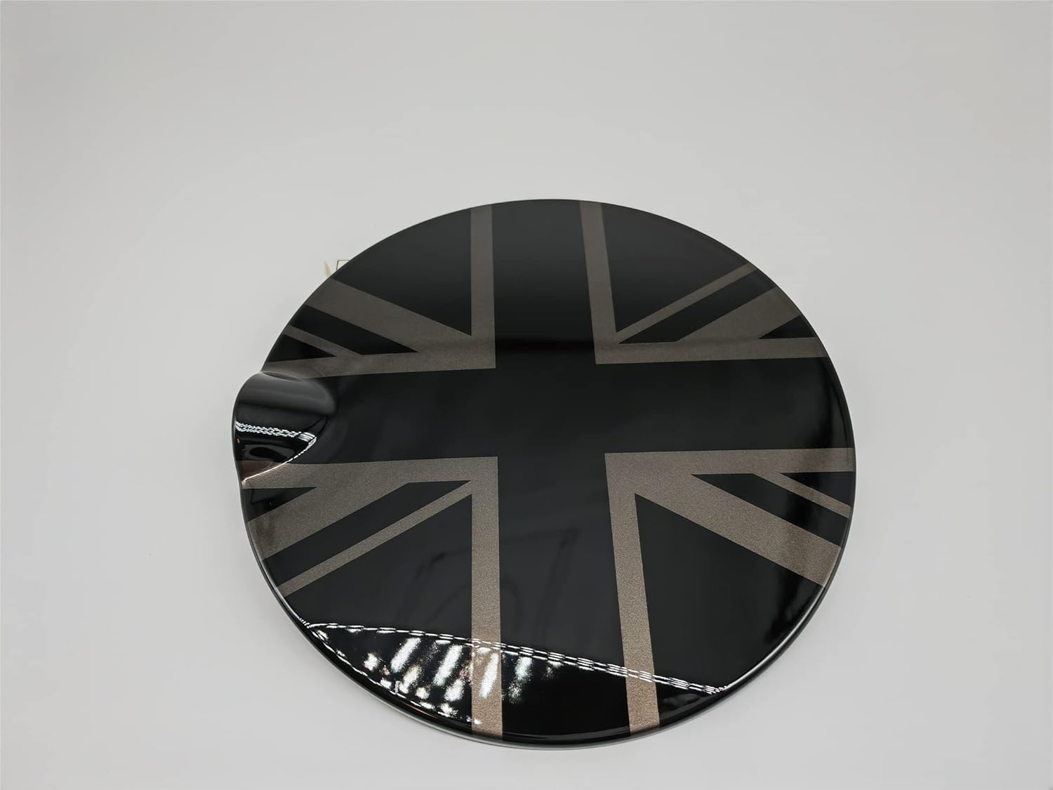 ABS Fuel Tank Gas Cap Cover Trim for Mini Cooper Hardtop Hatchback Covertible Countryman Clubman (Union Jack-1,R55 R56 1.5T 1.6T)