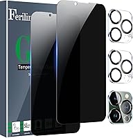 Vista 10 de Ferilinso Paquete de 3 protectores de pantalla para iPhone 11 Pro Max con 3 protectores de lente de cámara de vidrio templado, compatible con fundas