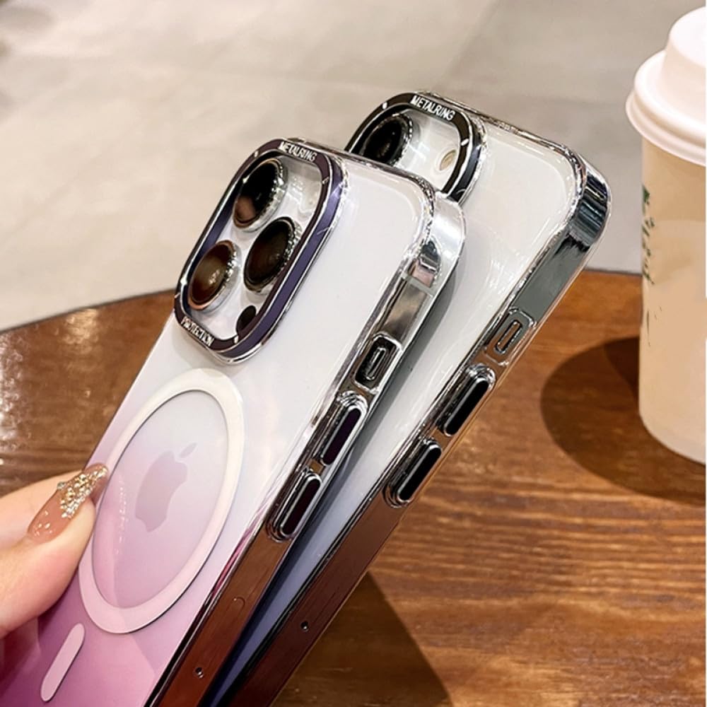 Amazon.co.jp: iPhone 14 ProMax 用ケース グラデーション PC ハード