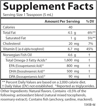 Amazon Carlson Labs 最も良いノルウェーの魚オイル液体omega 3レモン味 1600 Mg 16 9ポンド Carlson ドラッグストア