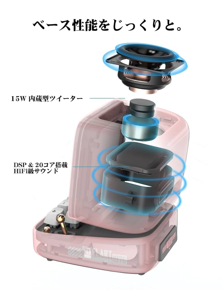 Divoom Ditoo スピーカー ホワイト Amazon.co.jp: 【可愛すぎぎぎぎぎぎ！】Divoom Ditoo Pro