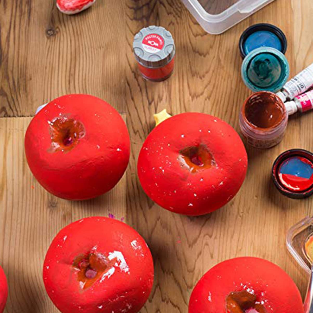 Artibetter 12pcs Hands-on Ability Foam Bulk Handmade Painted Accessories Emulation Model DIY Prop White