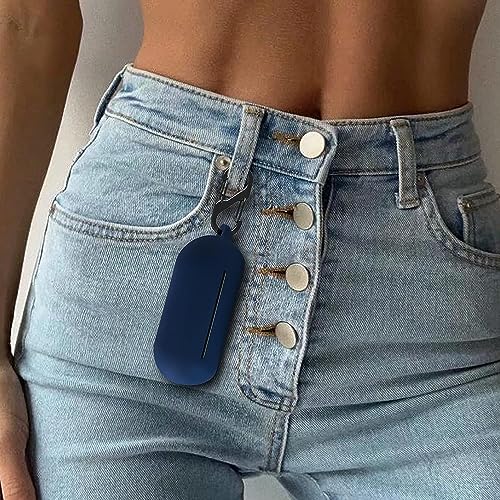 Image of Silicone Cover Compatible for Sony WF-C500 Bluetooth Earbuds case - Sony wfc 500 case Cover (Bluetooth Earbuds and Charging case not Included) (Dark Blue)