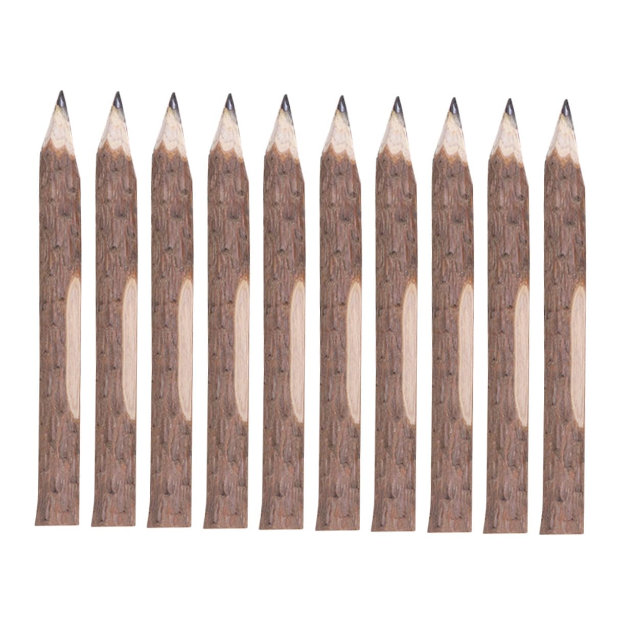 Veemoon 50 Pezzi Matite in Naturale Design per Scrittura e Matite Lunghe Resistenti per Scuola Ufficio e Artistico