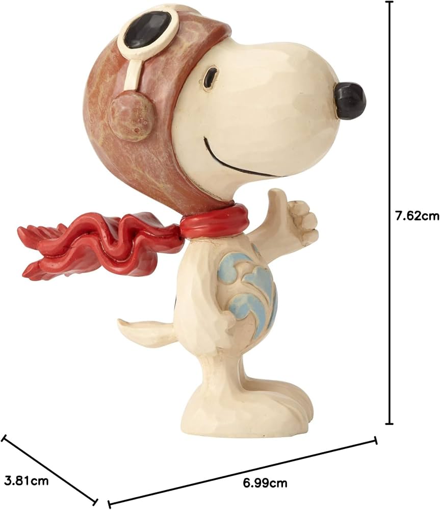 その他 JIM SHORE PEANUTS \"Scootin'Around\" Amazon.co.jp: enesco Enesco Peanuts by Jim Shore Snoopy Flying Ace