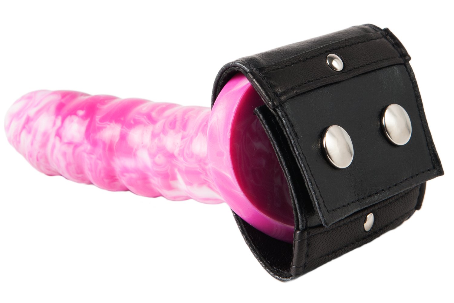 Sh! Godemichet double sangle : L (convient aux 42-44) Strapon Double Pleasure Set pour couples lesbiens : 2 godeaux, harnais, adaptateurs, lubrifiant et nettoyant