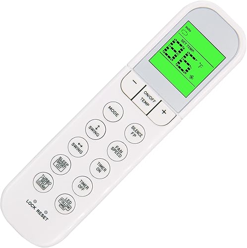 Miniatura 7 de Replacement Remote Control for Midea ComfortStar FrigidaireAC Cooper&Hunter AC Air Conditioner RG36BBGE RG36FBGEF RG36ABGEF-AR3 RG36BBGCE