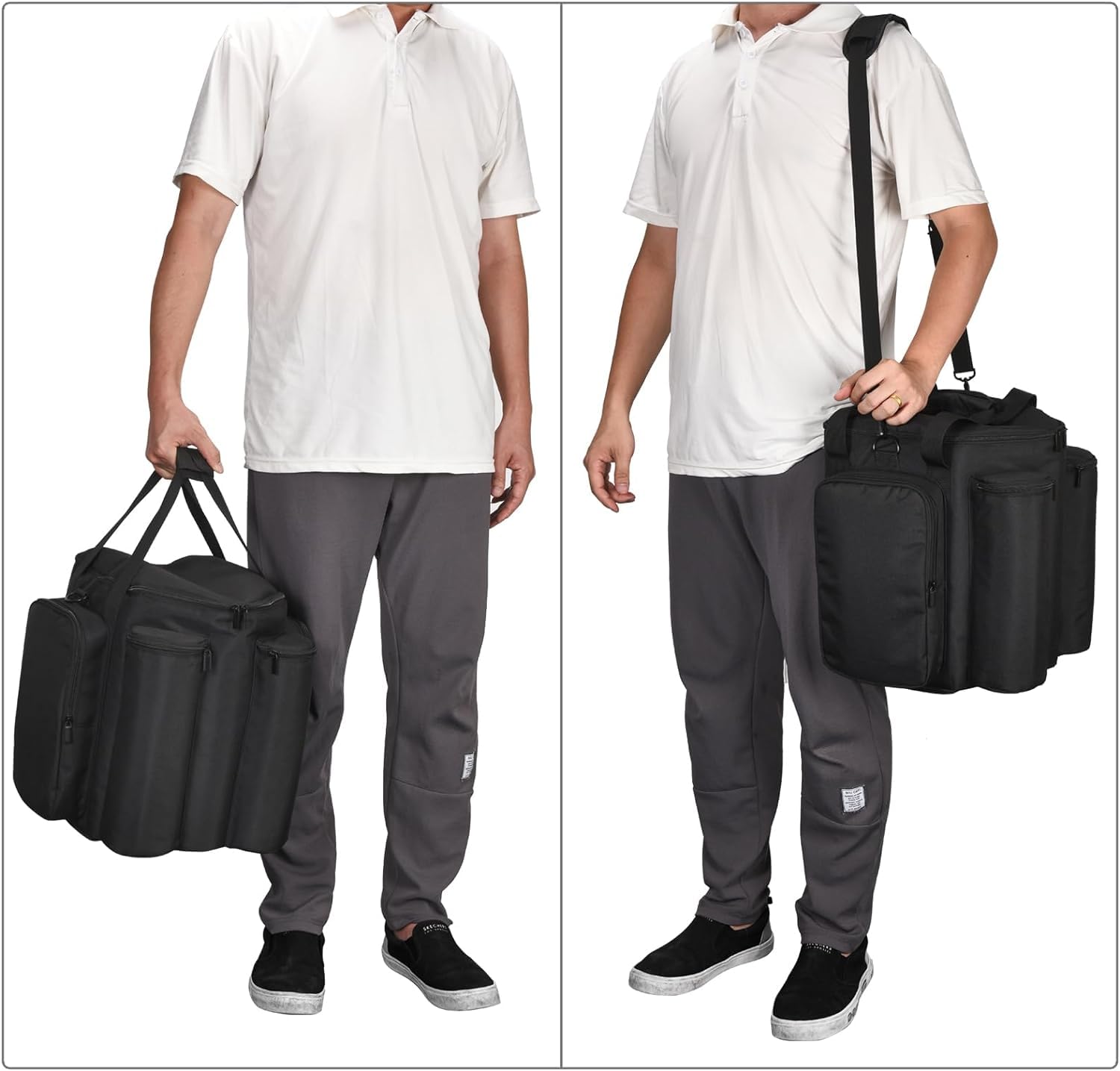 Tasche kompatibel mit Bose S1 Pro+,Tragetasche,Reisetasche Bluetooth-Lautsprecherabdeckung kompatibel mit Bose S1 Pro mit Schultergurt,zusätzlichen Taschen für Mikrofon,Ladegerät,Zubehör,Schwarz