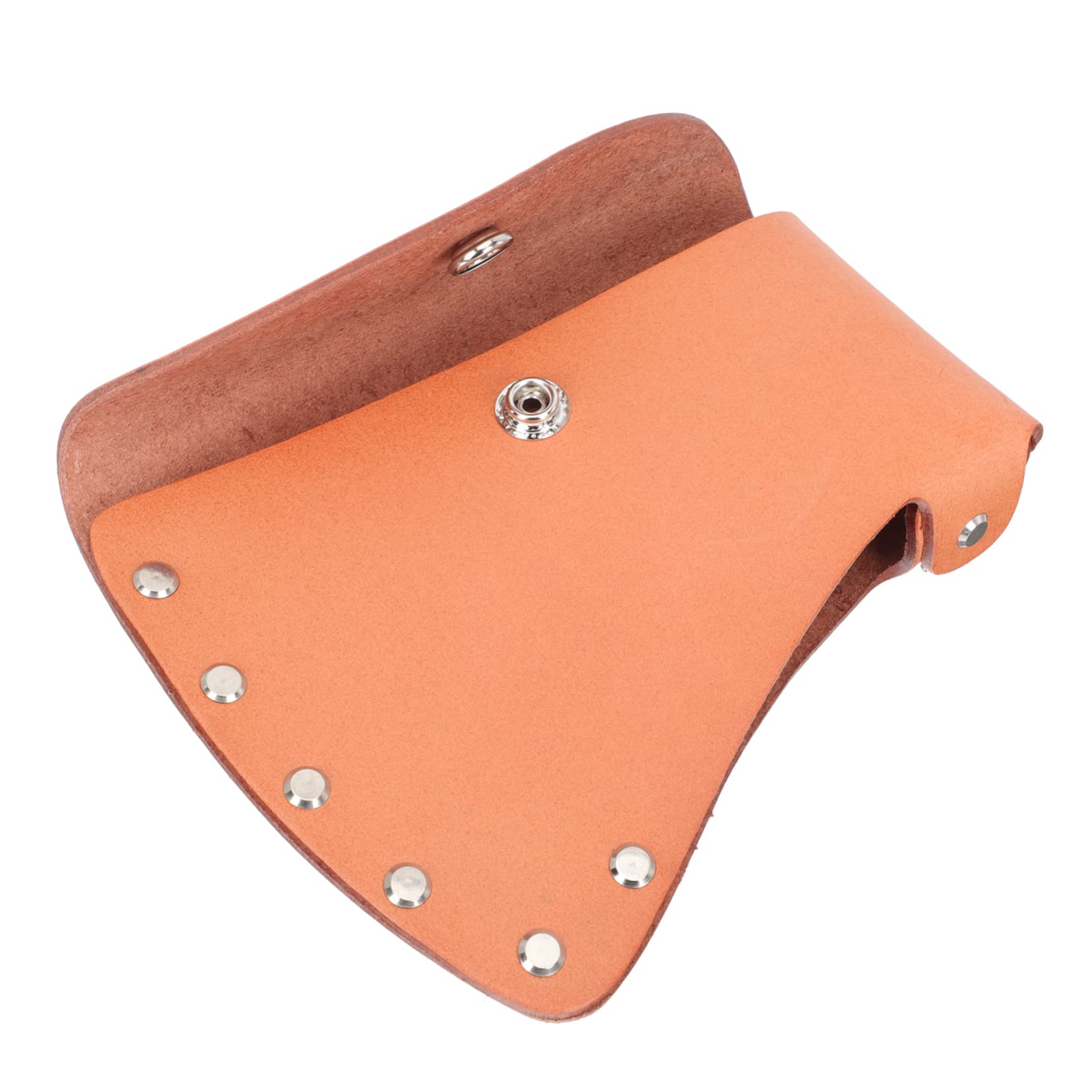 QUMIIRITY Protective Hatchet Cover Premium Leather Portable Case for Camping and Outdoor Use Durable Axe Blade Protector Present for Outdoor Enthusiasts Design
