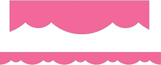 Creative Teaching Press Core Decor Pink Stylish Scallops Border (10075)