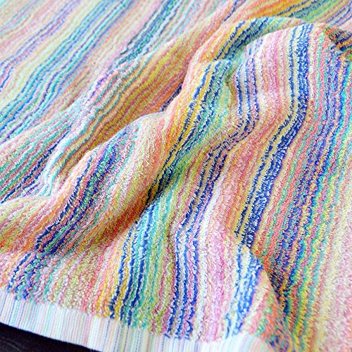 Cyberl "Samurai Rainbow Bath Towel, Set Of 3 #TOP3