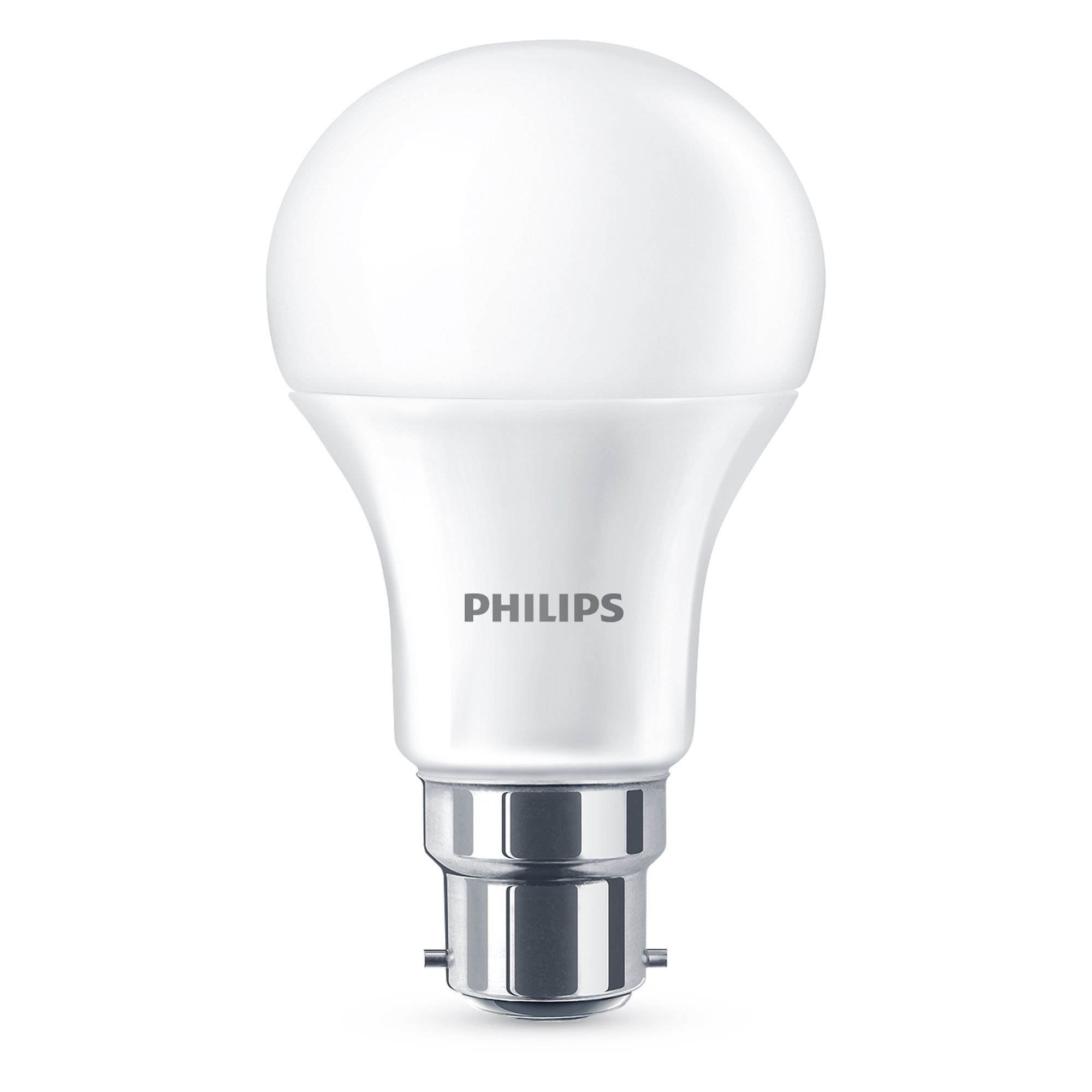 Philips LED B22 Bayonet Cap Light Bulb, Frosted, 13 W (100 W) - Warm White