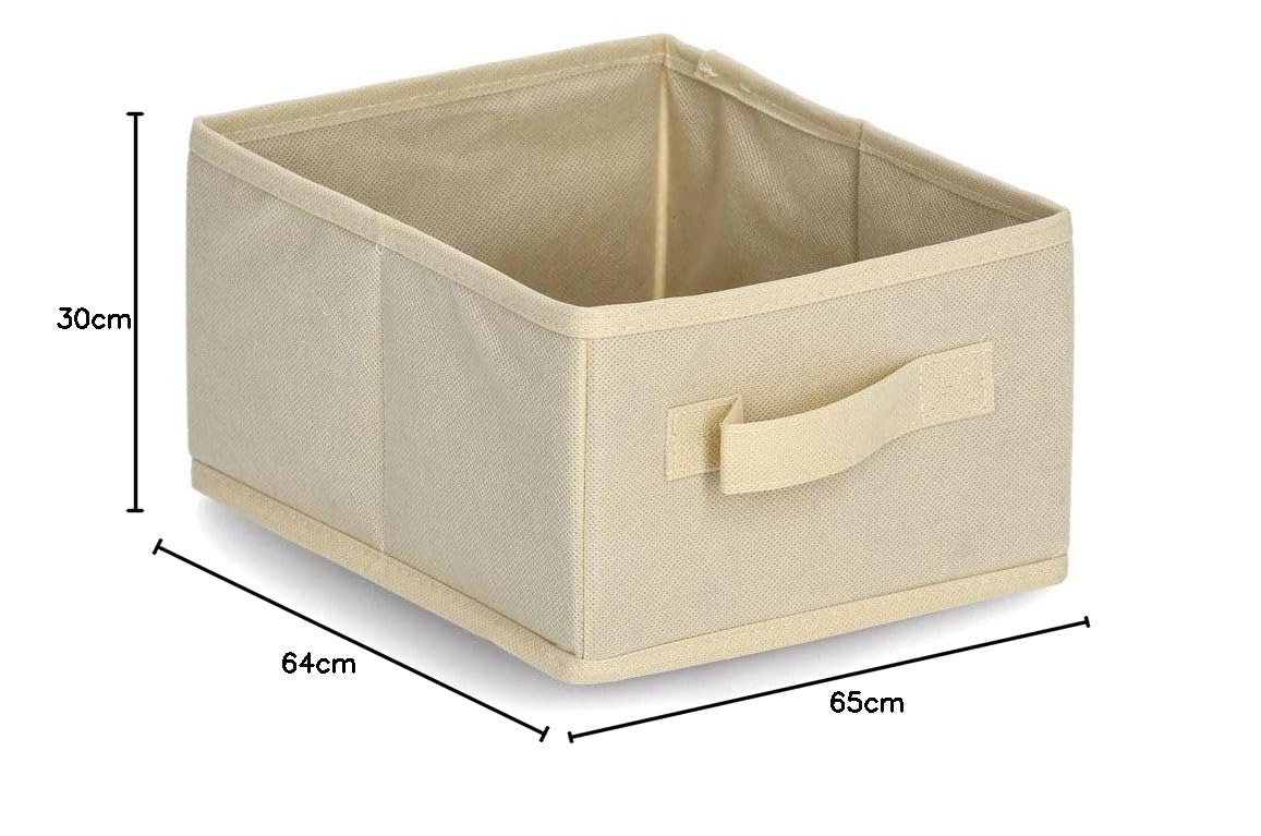 Zeller 13537 Kinder-Regal Rainbow m. 9 Boxen, MDF/Vlies, ca. 65 x 30 x 64 cm