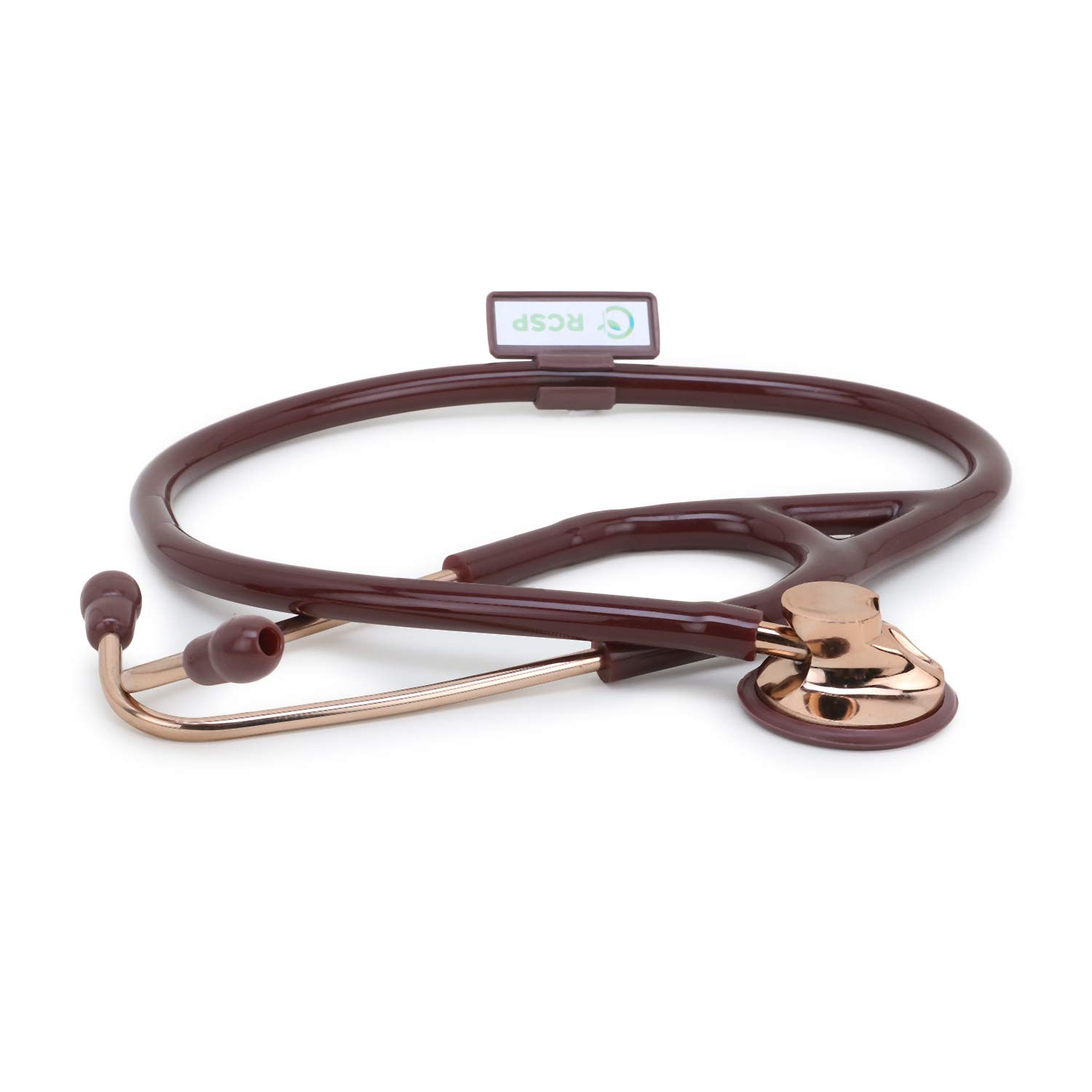- Single Head Brass Stethoscope For Doctors And Medical Students, Professional Monitoring Stethoscope with Flexible Tube & Soft Sealing Ear Knobs | Attractive & Eligant Looks (Chocolate)