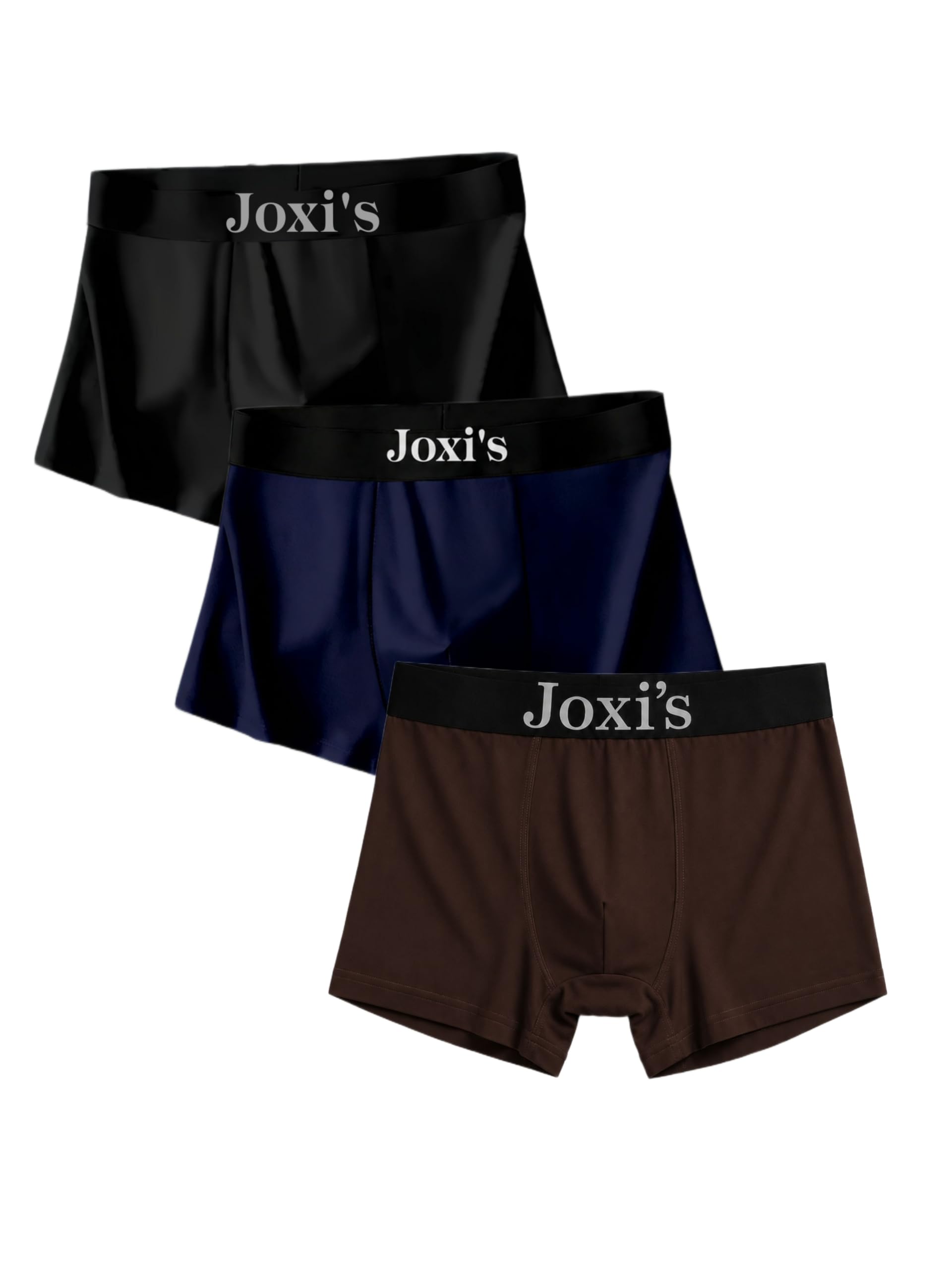 Men's Cotton Blend Stretch Trunks Pack of 3 | Soft Breathable Fabric | Comfortable Elastic Waistband | Everyday Comfort | Regular Fit-image-23