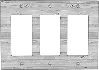 Vista 152 de William Morris Floral Boho Azul Medianoche Azul Bohemio Flor 1 Banda Dúplex Cubierta de Salida Decorativa Receptáculo Único Interruptor Eléctrico