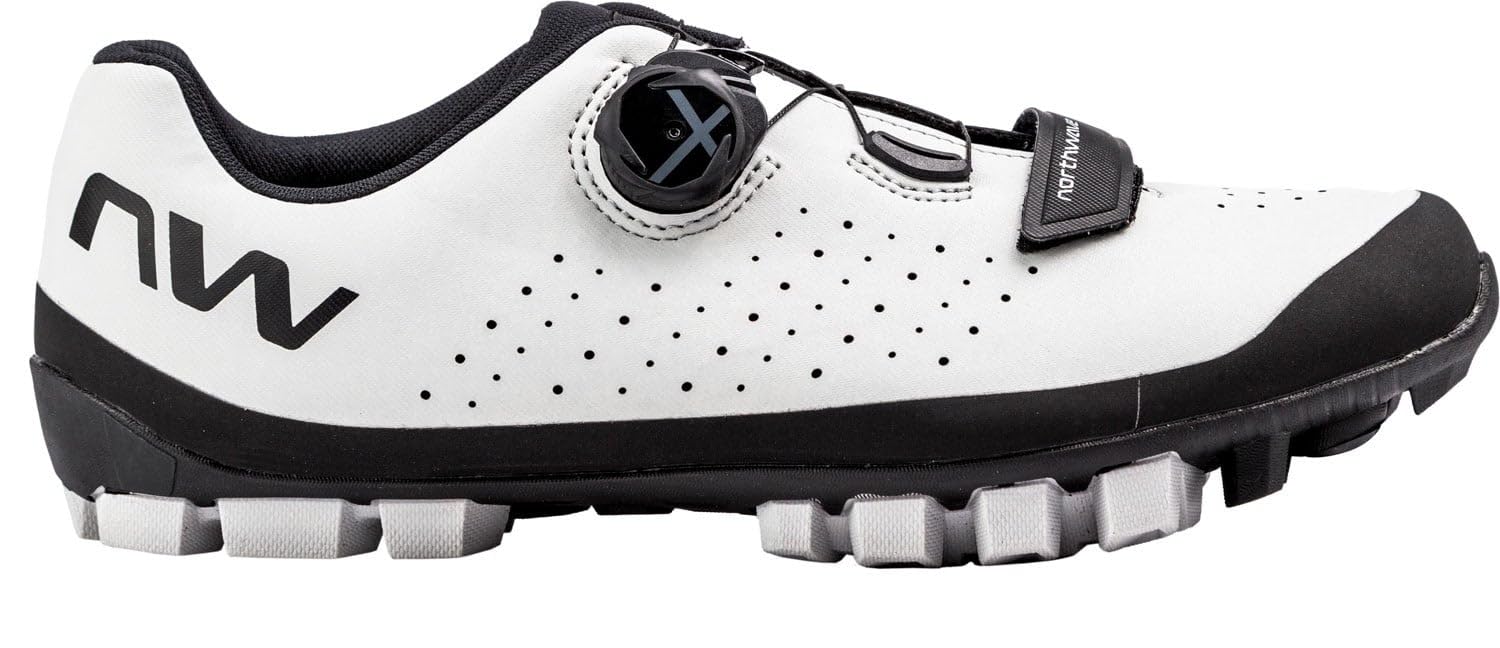 Northwave Hammer Plus MTB Shoes, Light Grey/Black, 46, Pair