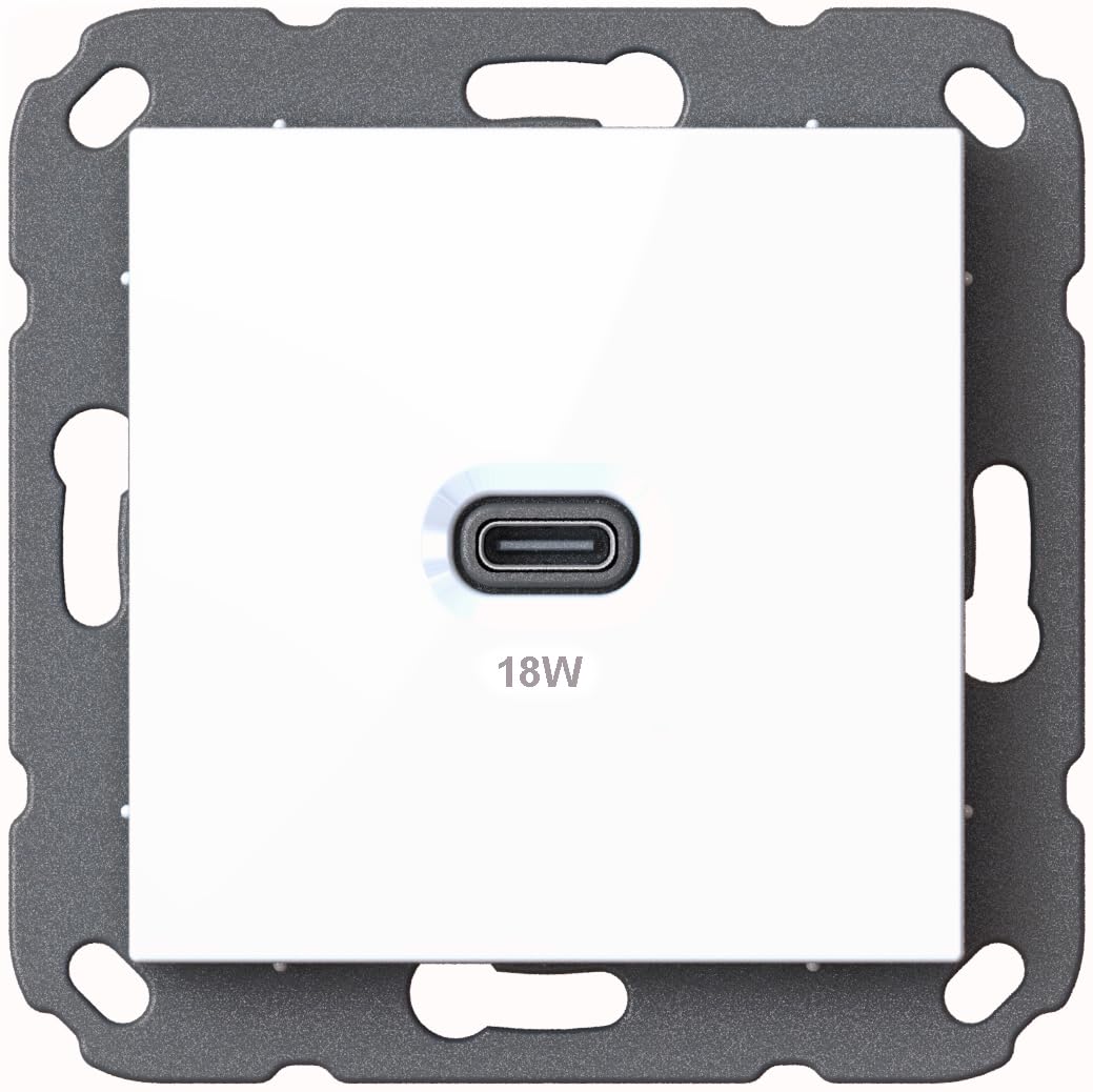 EHMANN Podtynkowa stacja ładująca USB z USB-C 18 Watt Charge