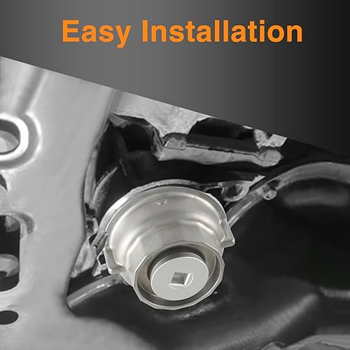 Miniatura 8 de FUSCH Conjunto de tapa de carcasa del filtro de aceite con tapón de aceite compatible con Toyota 4Runner Avalon Camry Highlander RAV4 Sienna Tundra