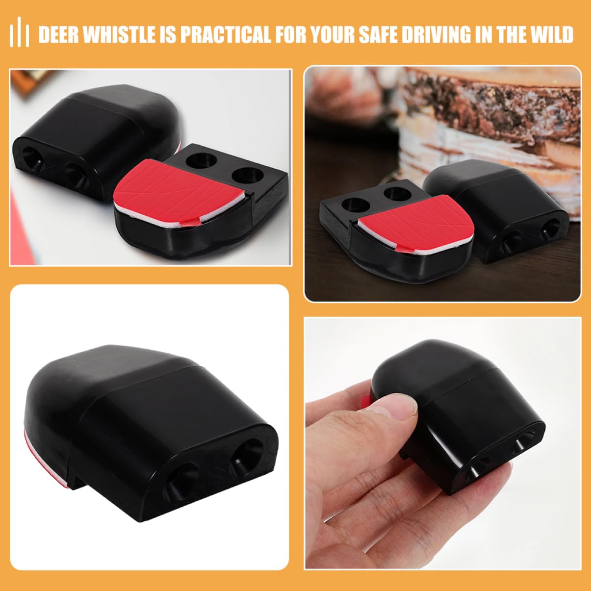 iplusmile 10paires Sifflets Avertisseurs De Cerfs Pour Véhicules Dispositifs De Sécurité Automobile Pour Prévenir Les Collisions Faune Pratiques Et Efficaces Pour Conduite Milieu