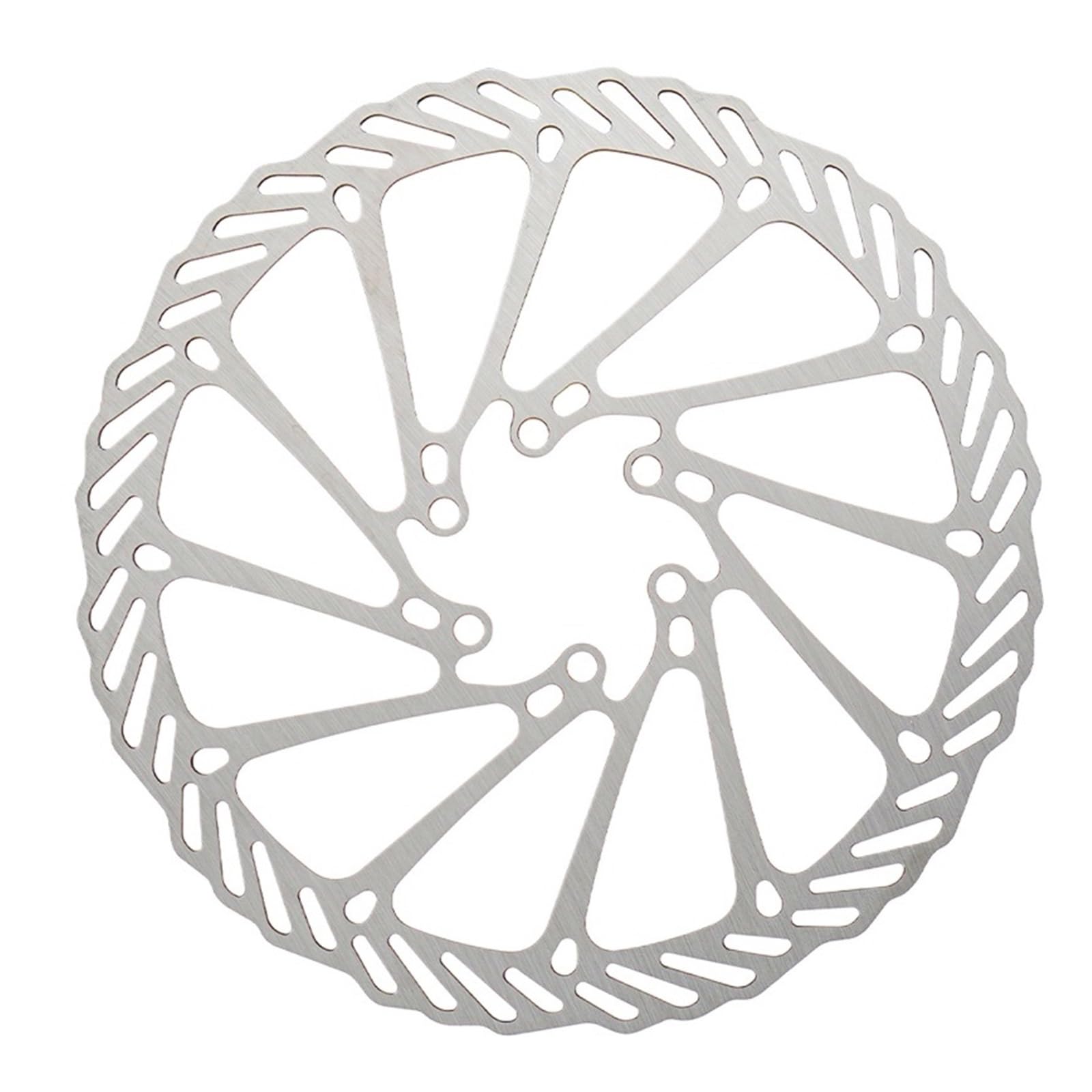 Tarcze hamulcowe rowerowe 160mm 180mm 203mm MTB tarcza hamulcowa wirnik pasuje do SHIMANO pasuje do SRAM pasuje do linii środkowej(203mm Silver)