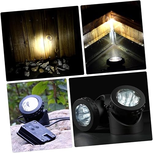 Miniatura 8 de YARNOW Luces solares subacuáticas LED luces solares fuente solar lámpara de luz de pescado lámpara sumergible estanque luz solar luz de noche al