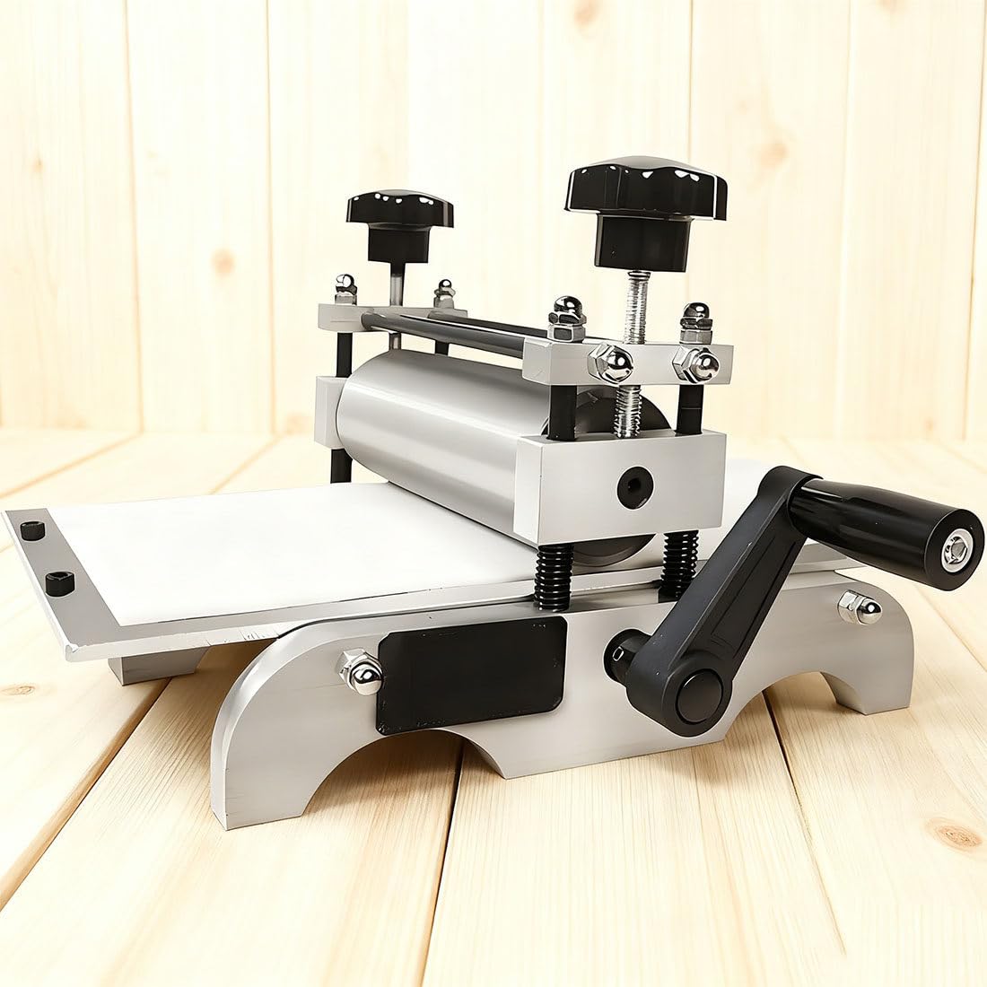 Presse graver manuelle 31 X 17 cm avec fournitures d'impression et rouleau ajustable