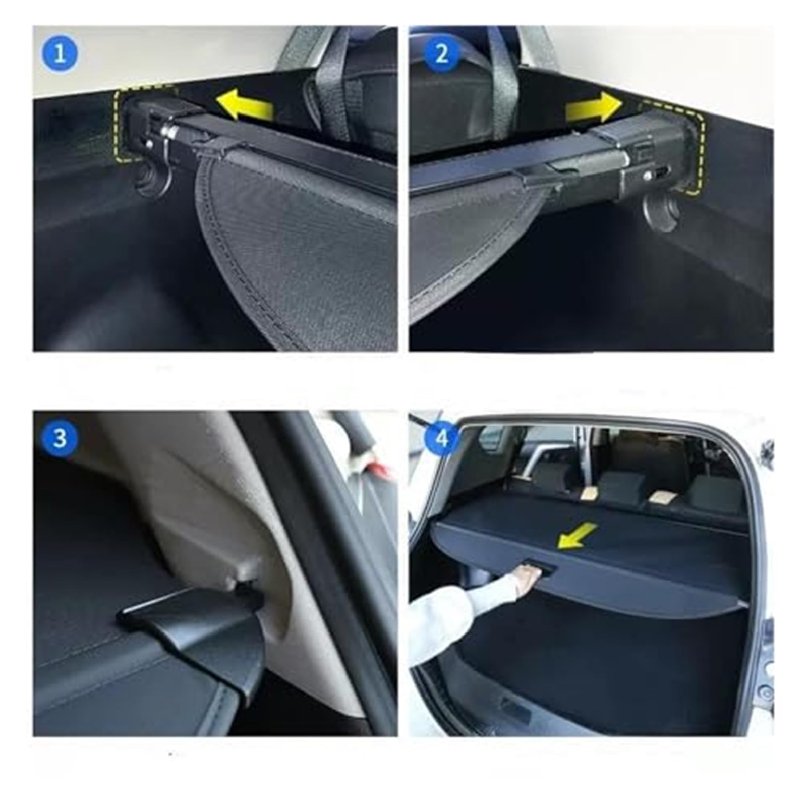 Cubierta de Carga for Maletero, para Jeep, para Compass