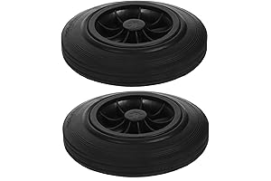 2 Piece Sanitation Trash Can Wheels Bin Booster Compactor Waste Bin Accessories...