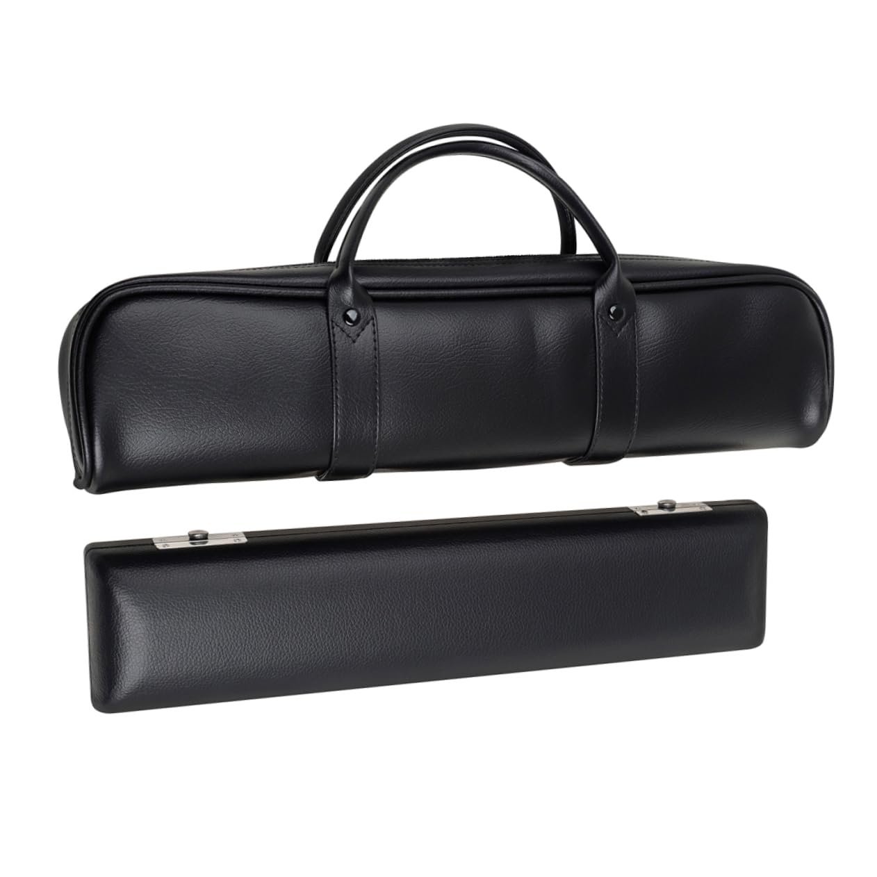 LIOOBO 1 Set Premium Leather Flute Case Flute Holder Stylish Durable Compact Design for Instrument Protection