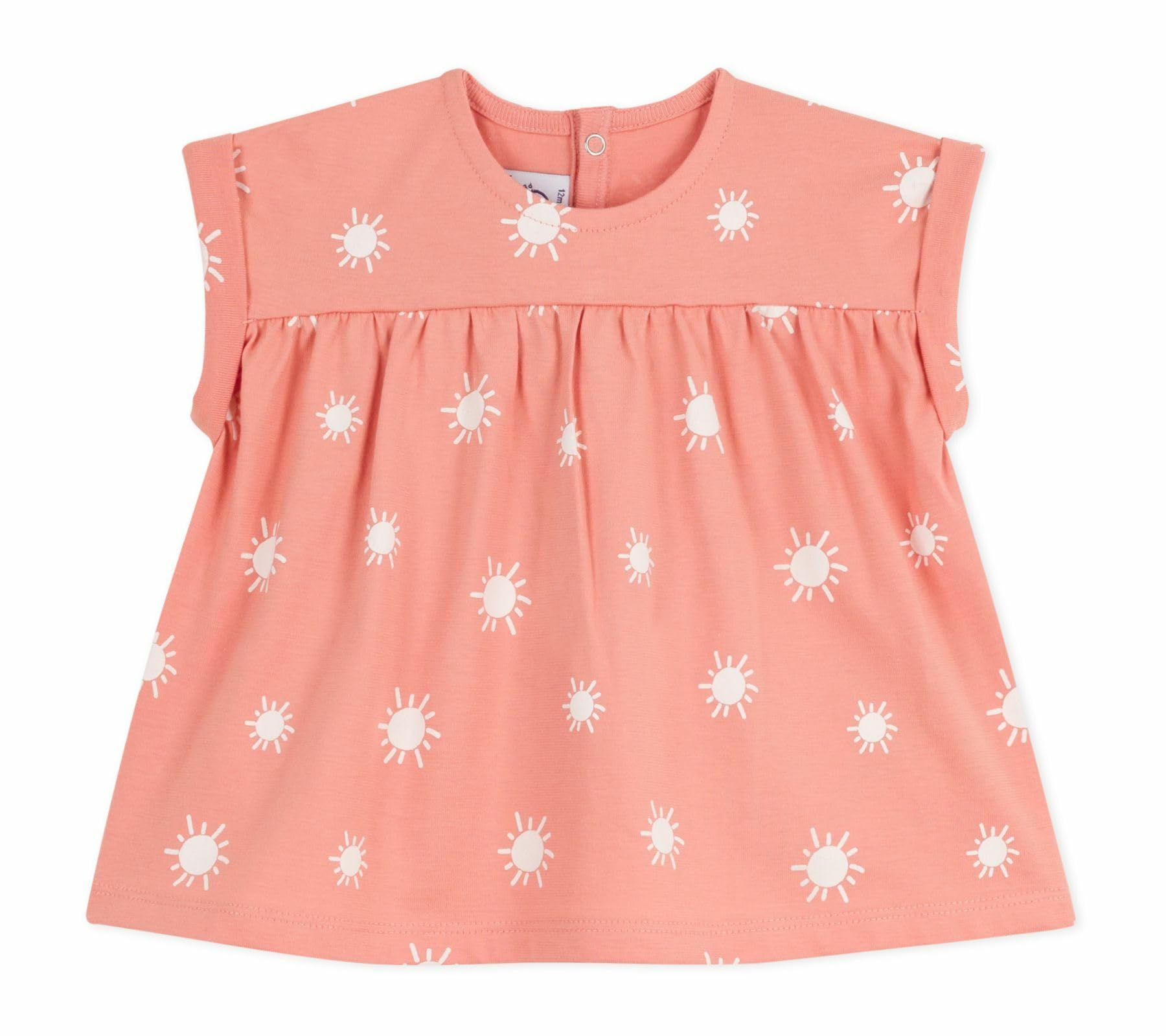 Petit Bateau A0dcd Blouse Manches Courtes Bébé Fille (Lot de 1)