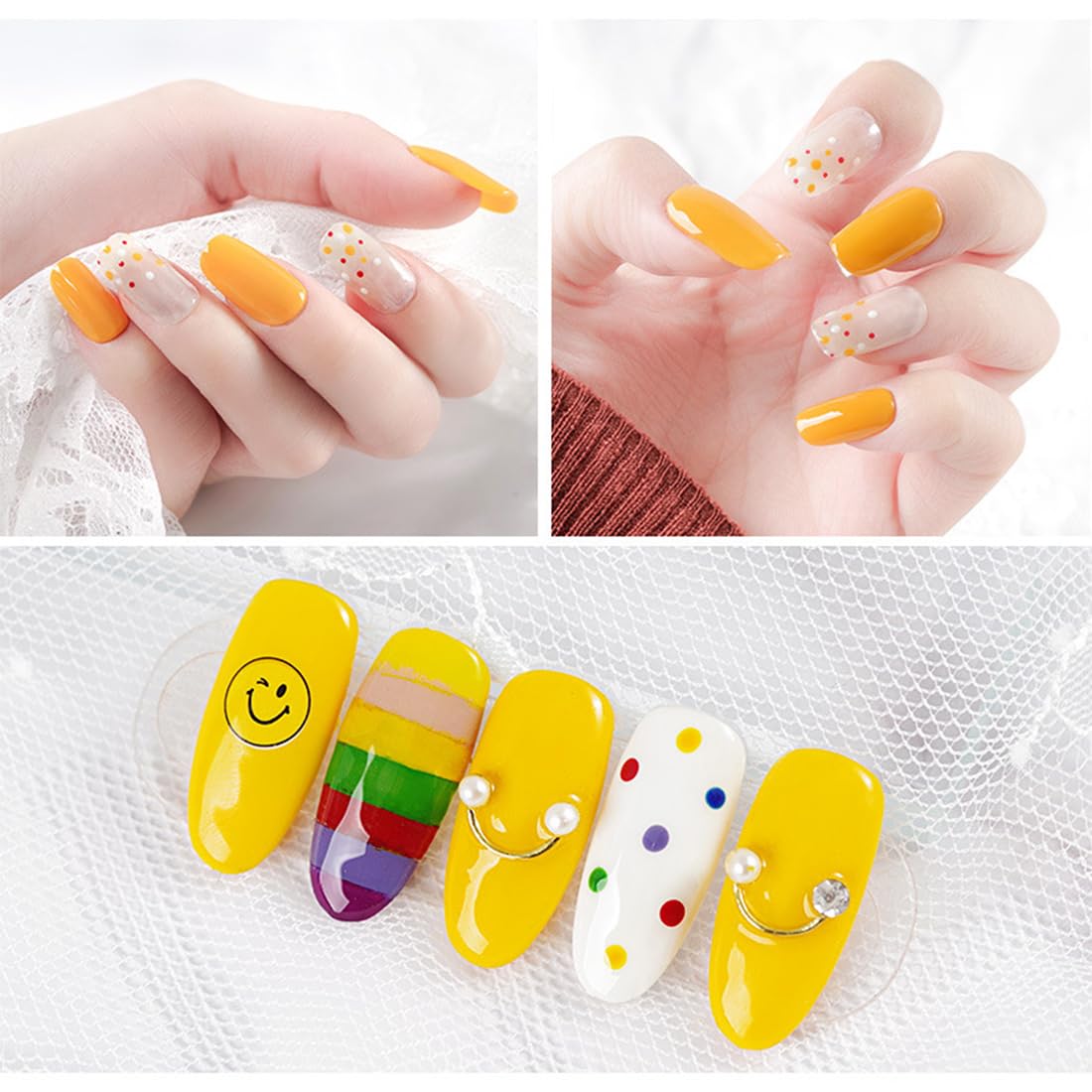 YUUSIKCO 10-teiliges Dotting Tool Set Für Nail Art – Verschieden Große Stifte Für Nageldesign