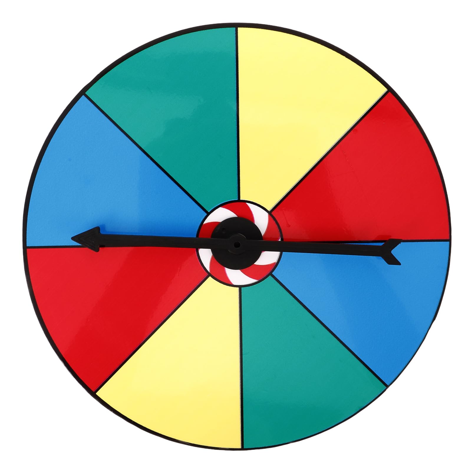 Unomor Desktop Prize Turntable Rotating Wheel for Raffle Games Compact Game Prop for Parties Family Gatherings and Business Events Safe and Lightweight Design