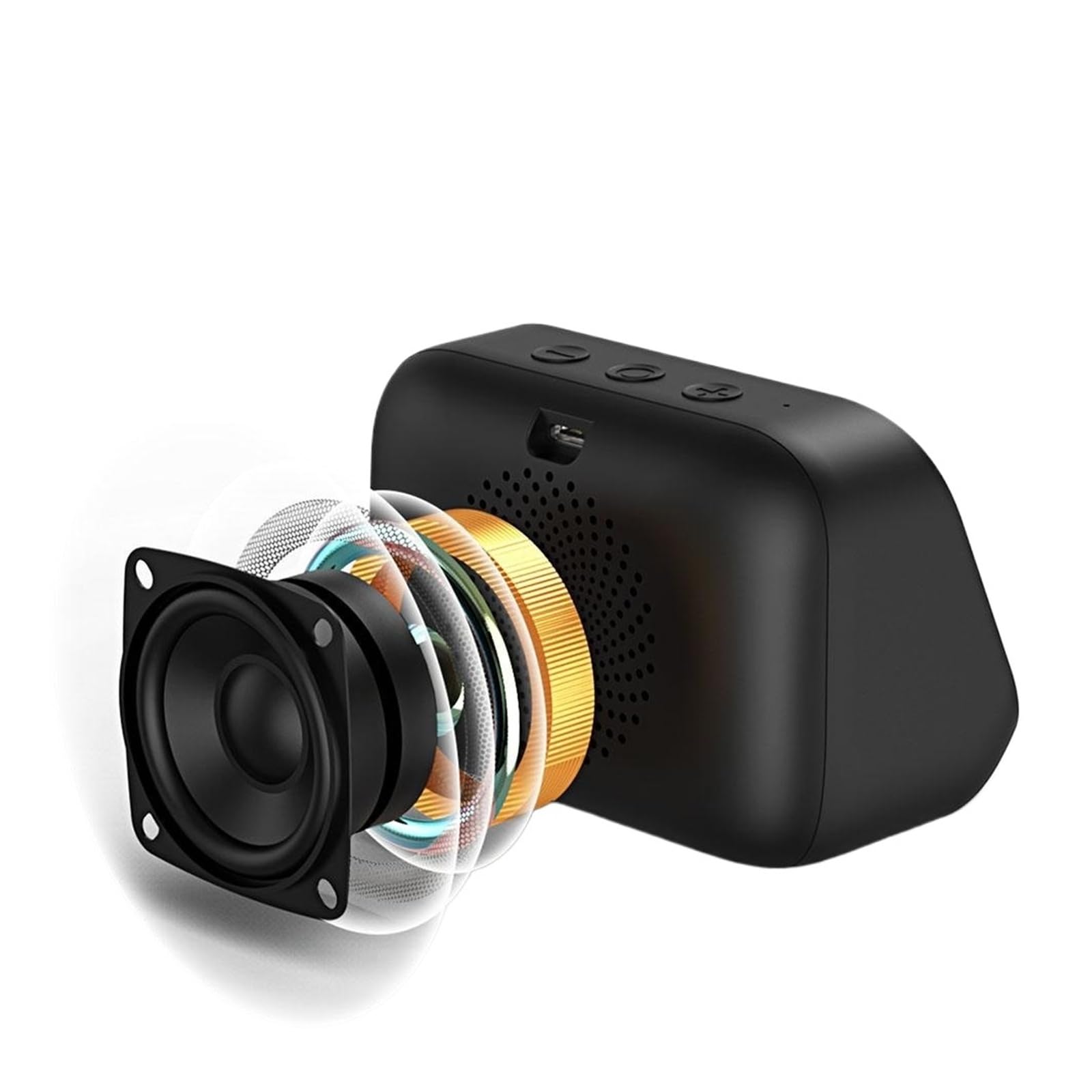 Altavoz inteligente con llamada de voz y pantalla HD, pantalla grande para álbum de fotos, reloj despertador inteligente, reproducción Bluetooth