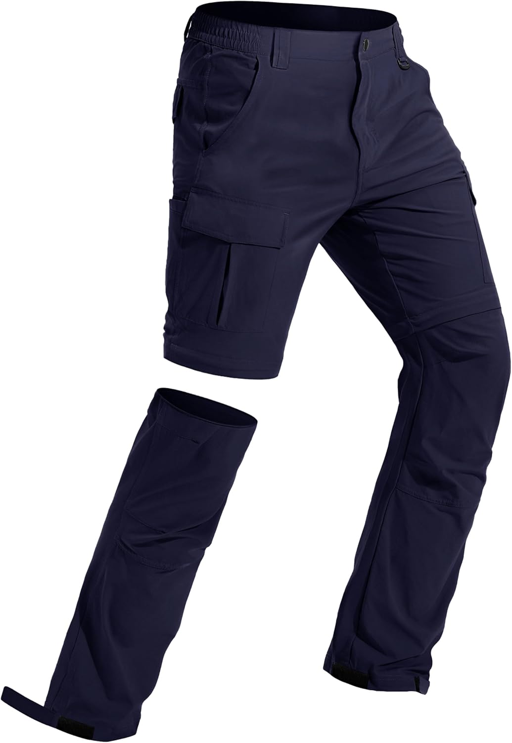 Men's Hiking Convertible Pants Water Resistant Quick Dry Lightweight Zip Off Stretch Outdoor Fishing Pants