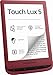 Produktbild PocketBook e-Book Reader 'Touch Lux 5' (deutsche Version) 8 GB Speicher, 15,24 cm (6 Zoll) E-Ink Carta Display - RubyRed