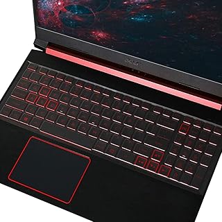 Keyboard Cover for Acer Nitro 5 & Predator Helios 300 Gaming, Nitro 5 AN515-58/57/56/55/54/45/44/43 AN517-54/54/53/51/52, Predator Helios 300 PH315-55/54/53/52 PH317-53/54, Nitro 7 AN715-51/52 -TPU