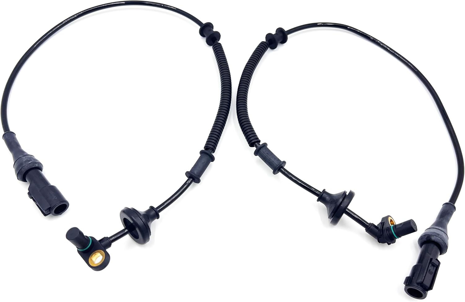 2Pcs Rear Left and Right ABS Wheel Speed Sensor Compatible with Ford 2007-2010 Expedition Replacement for Lincoln 2007-2010 Navigator V8 5.4L Replaces 7L1Z2C190E 7L1Z2C204D ALS1713