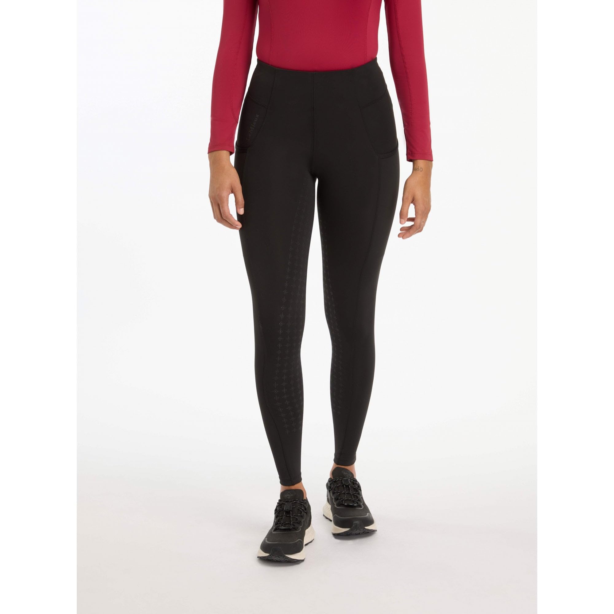 LeMieux Naomi - Pantalón de meter para mujer, color negro